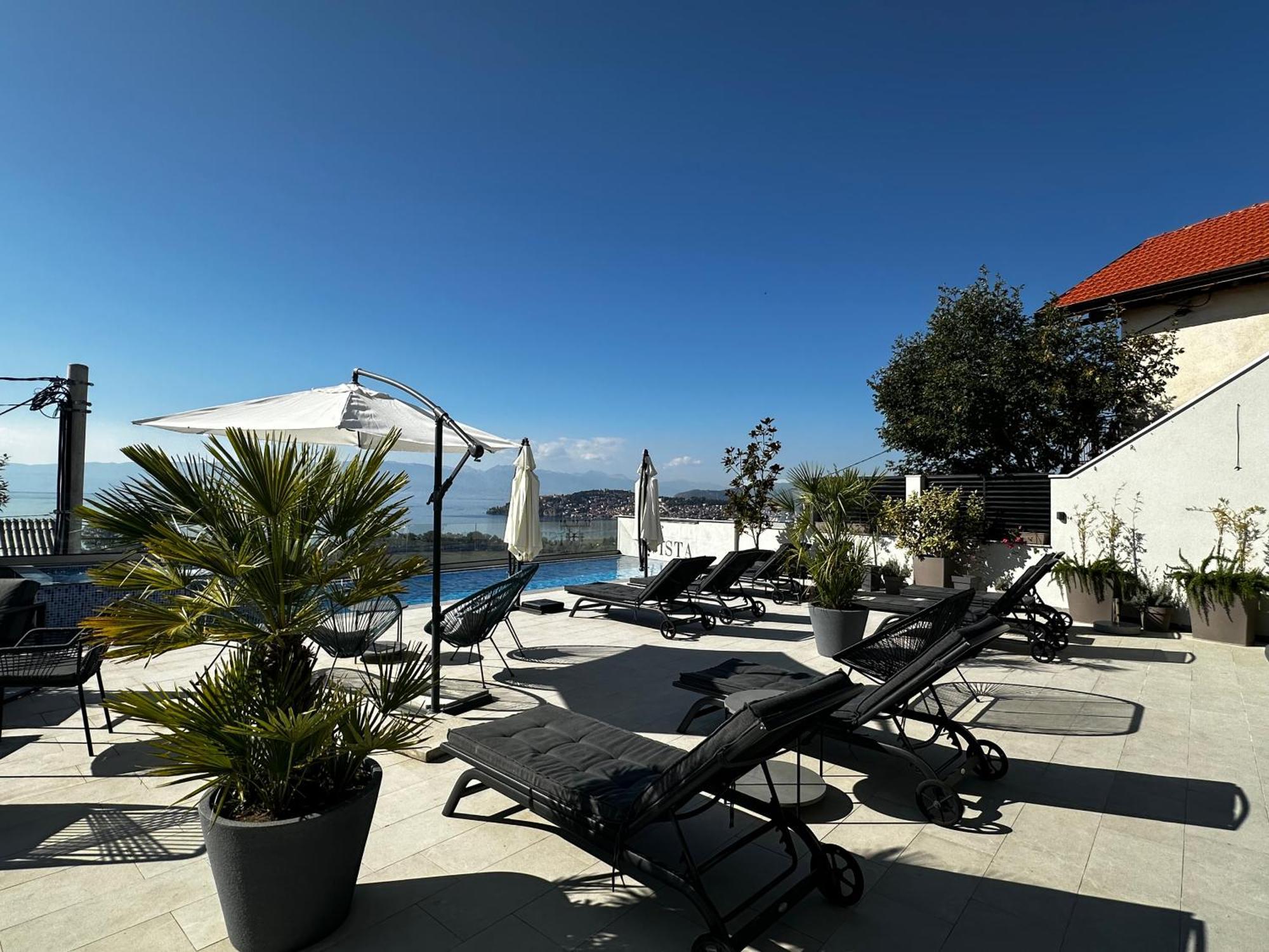 La Vista Luxury Villa โอครีด ภายนอก รูปภาพ