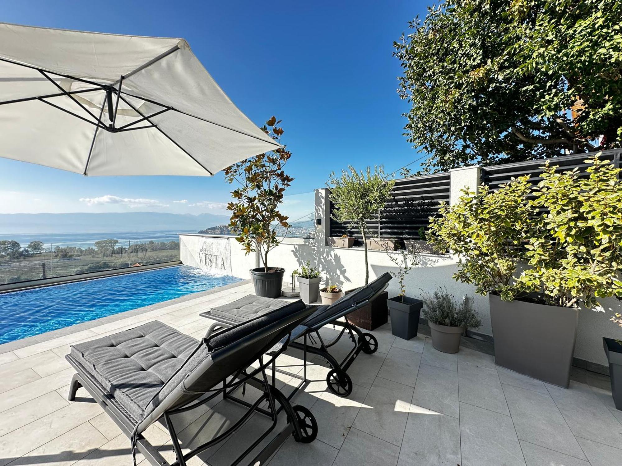 La Vista Luxury Villa โอครีด ภายนอก รูปภาพ