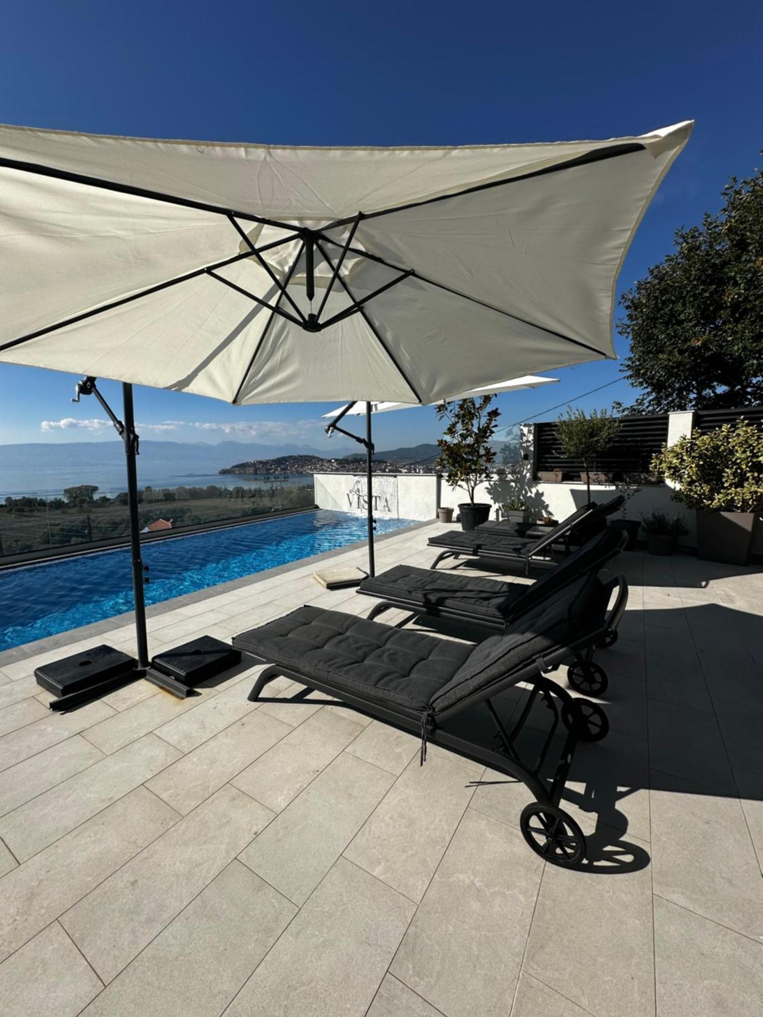 La Vista Luxury Villa โอครีด ภายนอก รูปภาพ