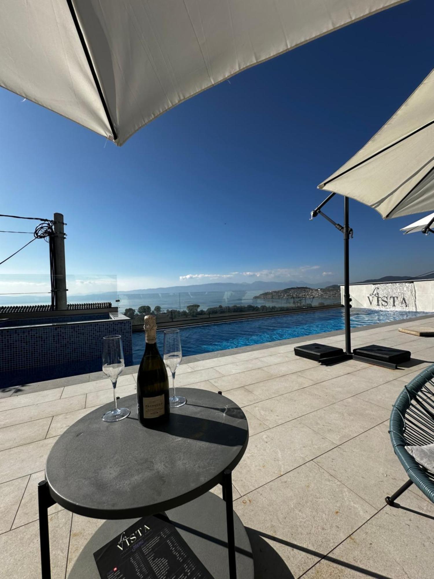 La Vista Luxury Villa โอครีด ภายนอก รูปภาพ