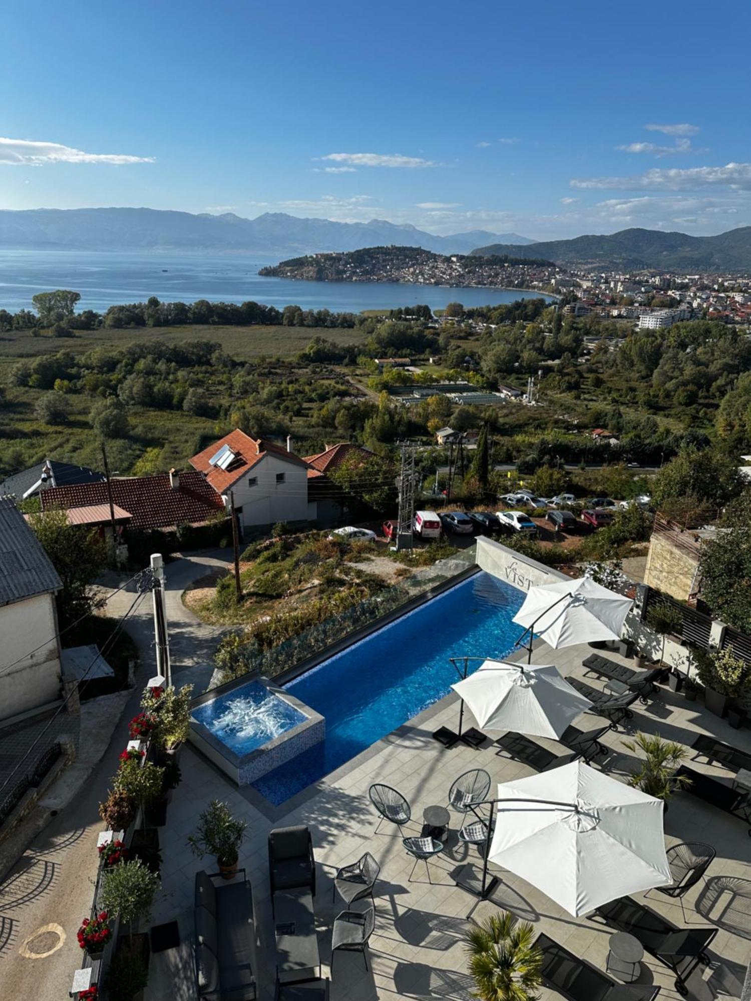 La Vista Luxury Villa โอครีด ภายนอก รูปภาพ